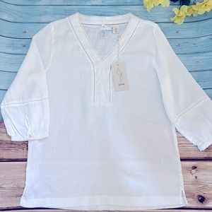 NWT Joie 100% Linen Top